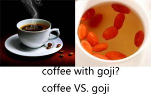 coffee with goji